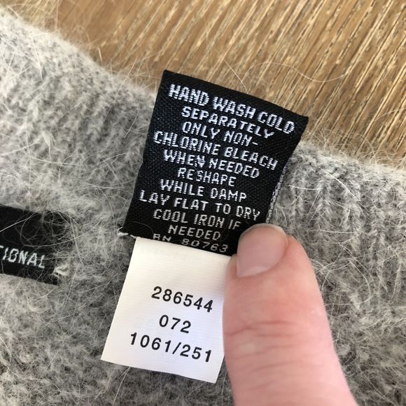 Moda International Sweater Womens Size L Long Sleeve Pullover Open Knit Boxy - Picture 7 of 10